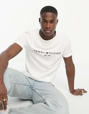 tommy hilfiger camiseta blanca