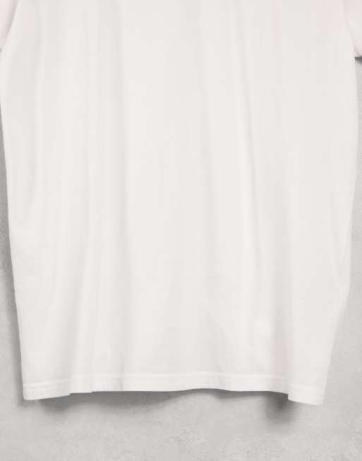 Camiseta blanca con logo de icono de Hollister, 4 de 4