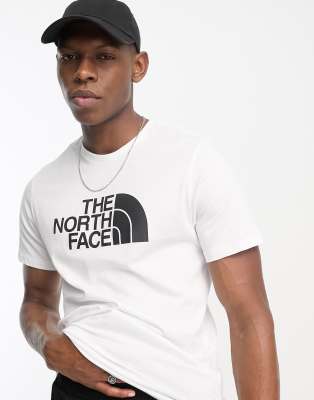 Camiseta the north online face blanca