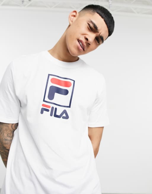 Camiseta cheap blanca fila