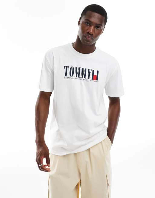 Camiseta blanca grande sale