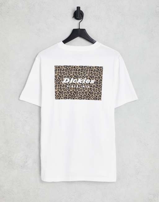 Camiseta blanca con recuadro estampado en la espalda Silver Firs de Dickies 