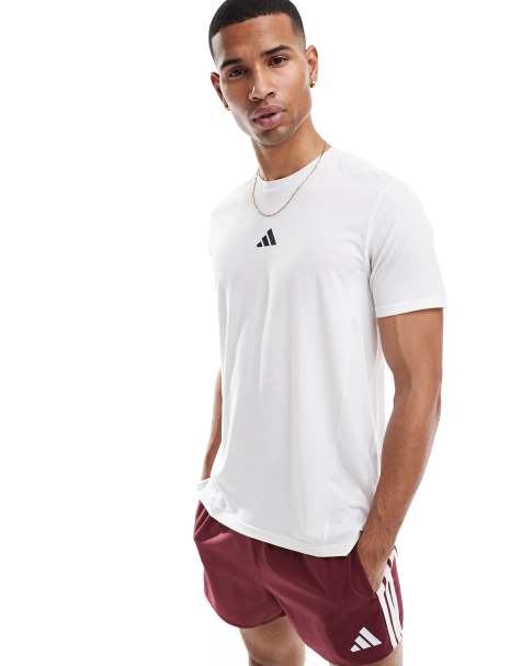 Camiseta blanca D4T de adidas Training - view 1