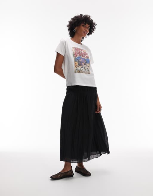 Camiseta blanca de corte cuadrado con estampado gráfico del logo de estilo wéstern de Levi's, 2 de 4