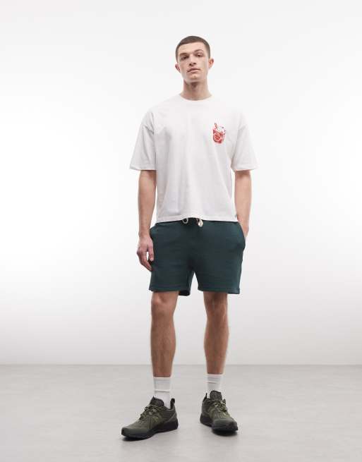 Camiseta blanca de corte cuadrado extragrande con estampado gráfico de ramen de ASOS DESIGN, 5 de 5