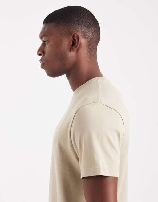 Camiseta blanca de corte estándar de tejido grueso de ASOS DESIGN, 4 de 5