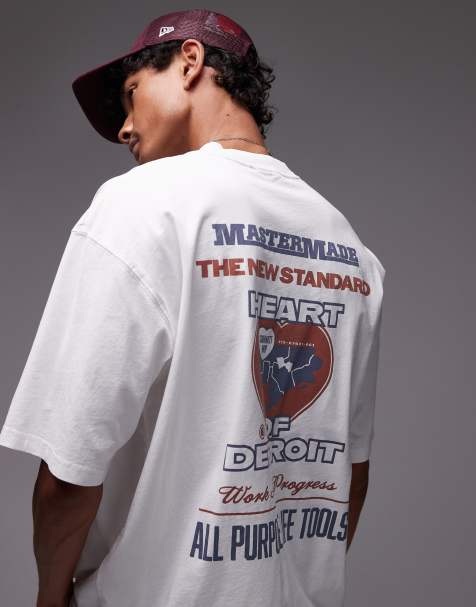 Camiseta blanca de corte suelto con estampado Arcan de Carhartt WIP - view 1