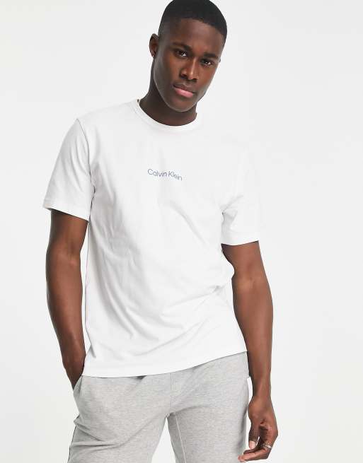 Camiseta blanca calvin klein hot sale