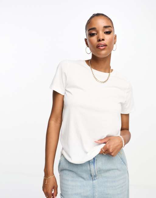 Hollister camiseta blanca 2025