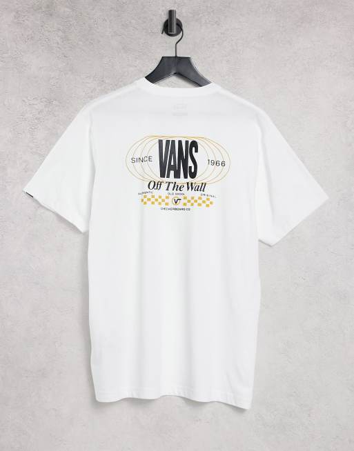 Camiseta blanca de manga corta Frequency de Vans
