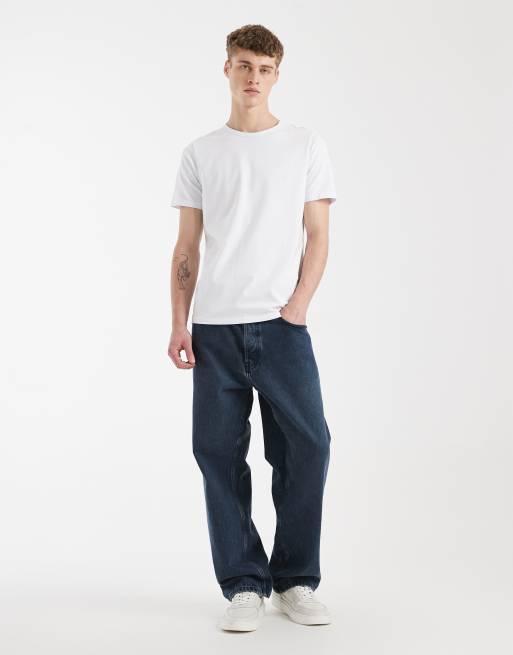 Camiseta blanca de manga corta y corte slim de Jack & Jones, 2 de 5