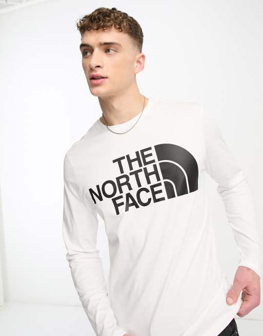 Camiseta north best sale face manga larga