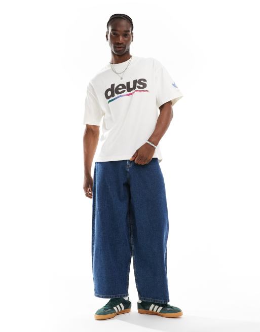 Camiseta blanca de tejido grueso Dig U de Deus Ex Machina , 2 de 4