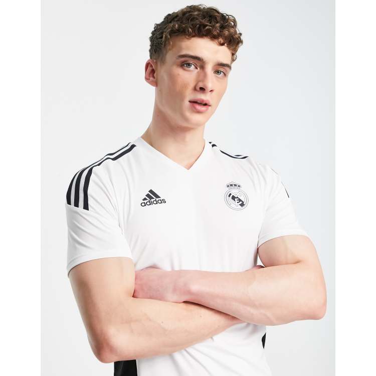 Bufanda blanca con diseño del Real Madrid 2022/23 Home de adidas Football