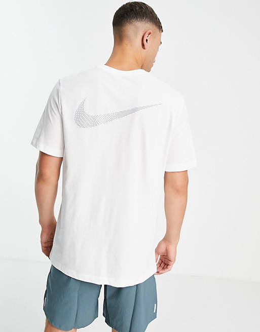 Hombre Tops | Camiseta blanca Dri-FIT Run Division de Nike Running - DH55832