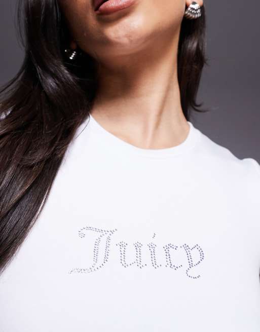 Camiseta blanca entallada Esma de Juicy Couture, 3 de 4