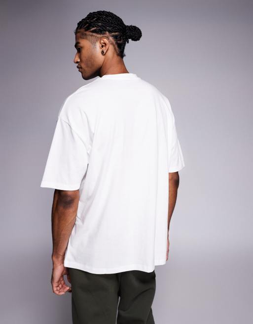 Camiseta blanca extragrande básica de ASOS DESIGN, 3 de 5