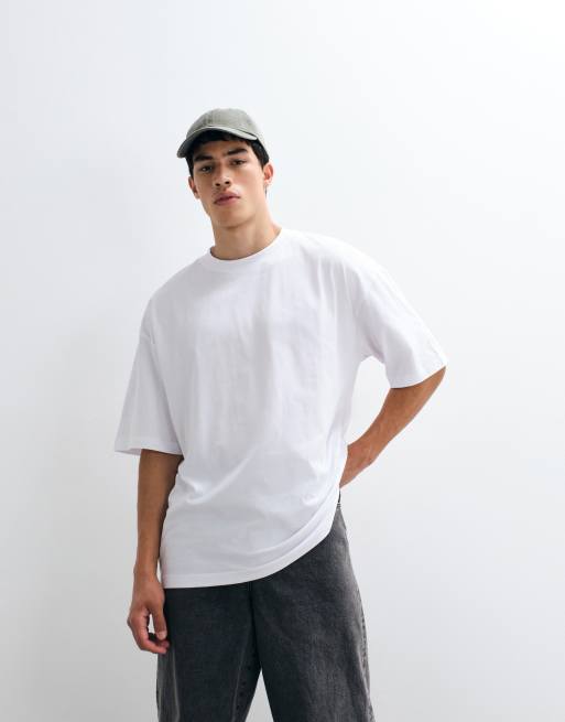 Camiseta blanca extragrande básica de ASOS DESIGN, 2 de 5
