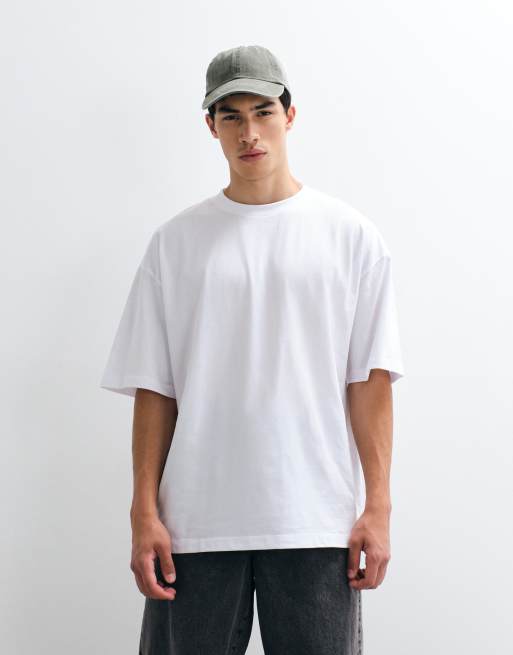 Camiseta blanca extragrande básica de ASOS DESIGN, 4 de 5