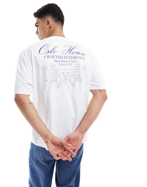 Remera blanca espalda deals