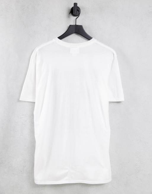 Camiseta blanca extragrande con estampado de M Bison de Street Fighter , 2 de 4