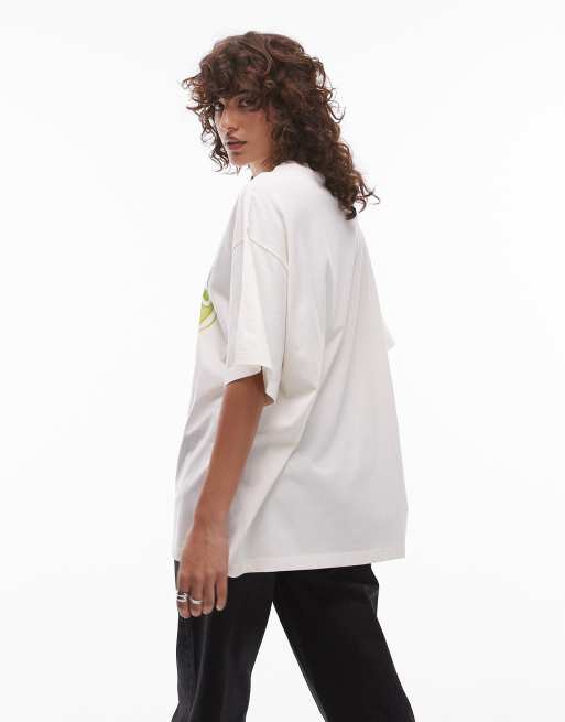 Oversize Combinado Camisetas Oversize Mujer Asos Camisa Oversized - Main Image