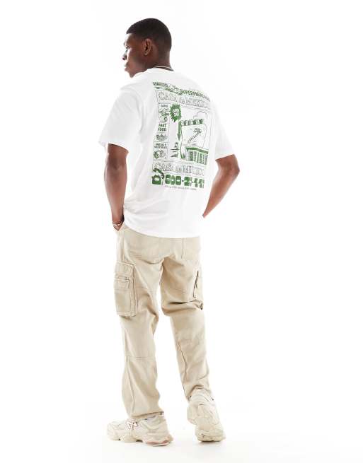 Camiseta blanca extragrande con estampado trasero "Mexico" de ONLY & SONS , 3 de 4