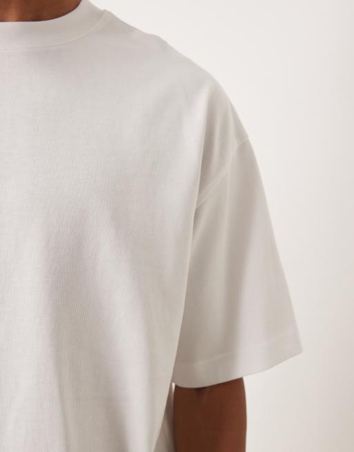 Camiseta blanca extragrande de tejido muy grueso de ASOS DESIGN Circular Design Collection, 5 de 5