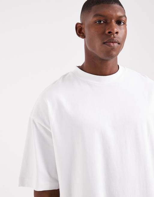 Camiseta blanca extragrande de tejido muy grueso de ASOS DESIGN , 5 de 5