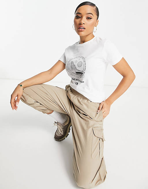 Mujer Tops | Camiseta blanca Galahm de The North Face - QX74722