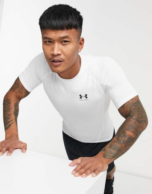 Camiseta under cheap armour blanca