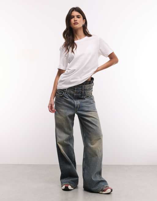 Camiseta blanca holgada Perfect de Weekday , 3 de 4