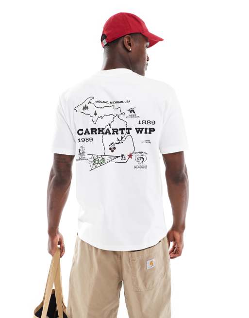 Camiseta blanca Home State de Carhartt WIP