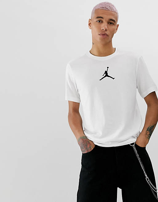 Usual derrochador rebanada Camiseta blanca Jordan Jumpman de Nike | ASOS