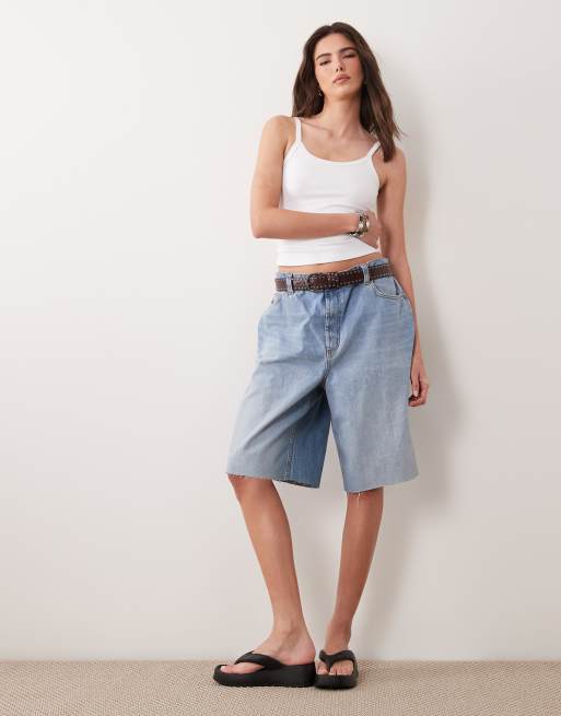 Camiseta blanca lisa de tirantes con cuello ancho RiRi de Supre, 2 de 4