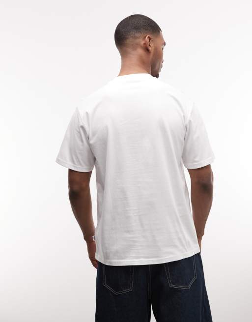 Camiseta blanca North Madison exclusiva en ASOS de Dickies, 5 de 5