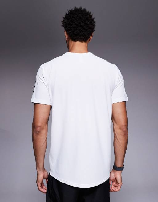 Camiseta blanca Own The Run de adidas Running, 3 de 5