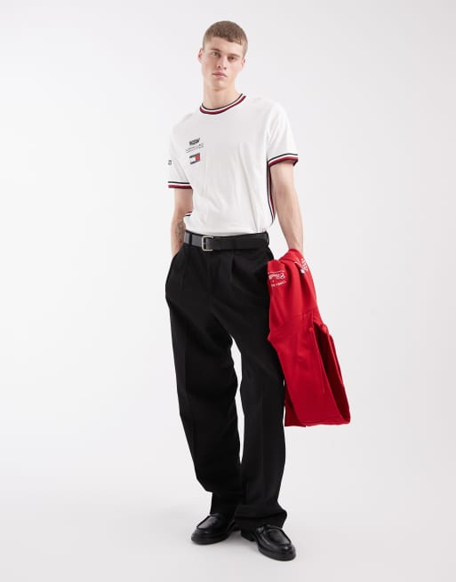 Camiseta blanca Replica de Tommy Hilfiger x Cadillac F1, 2 de 5