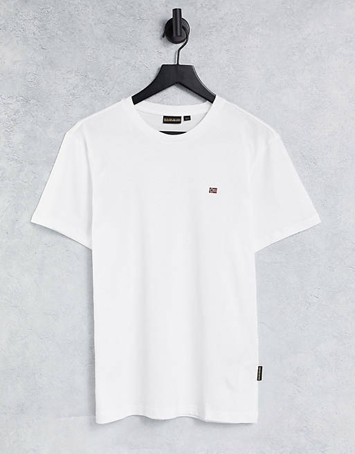 Hombre Tops | Camiseta blanca Salis de Napapijri - PI16387
