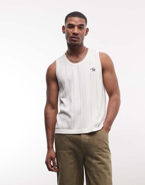 Camiseta blanca sin mangas Peta de Alma De Ace - view 1