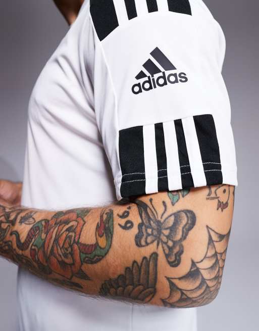Camiseta blanca Squadra 21 de adidas Football, 4 de 4