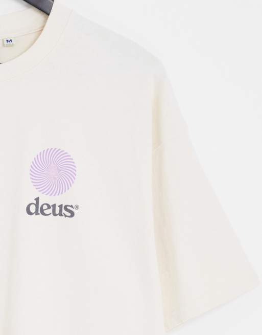 Camiseta blanca Strata exclusiva en ASOS de Deus Ex Machina, 3 de 4