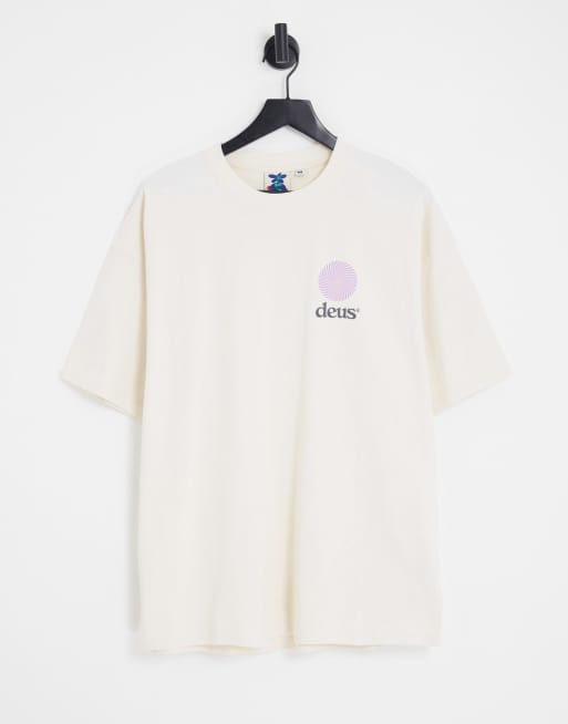 Camiseta blanca Strata exclusiva en ASOS de Deus Ex Machina, 4 de 4