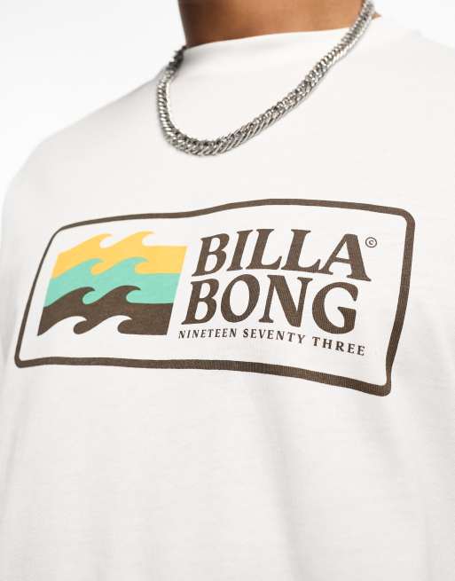 Camiseta Billabong Swell White - l  Camiseta billabong, Billabong, Camiseta