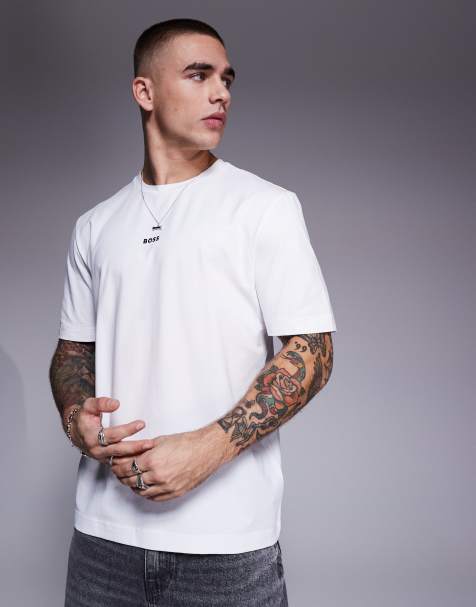 Camiseta blanca Tchup de BOSS Orange - view 1