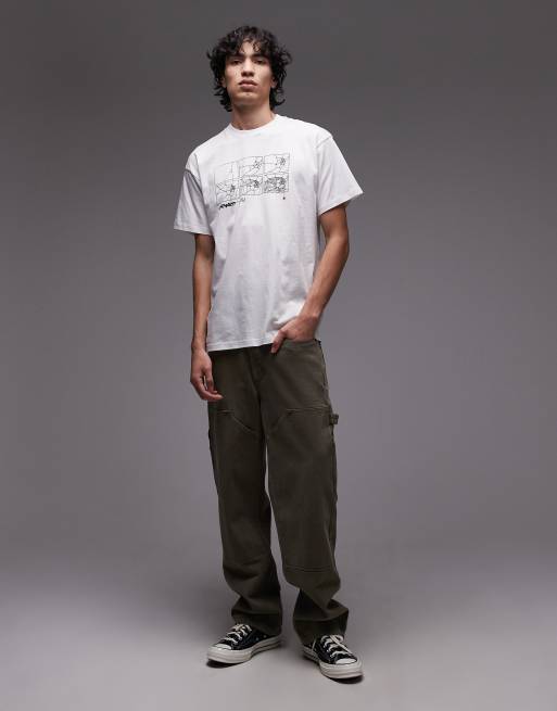 Camiseta blanca Theory and Practice de Carhartt WIP, 3 de 5