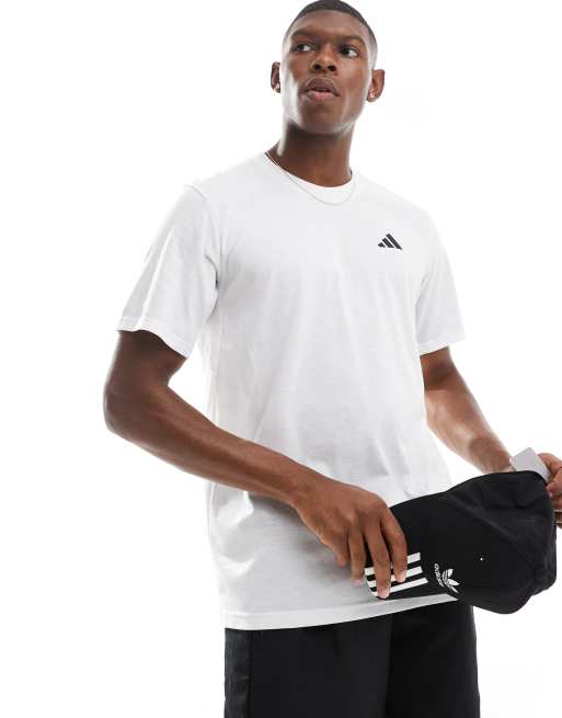 Camiseta blanca Train Essentials de adidas Training, 2 de 4