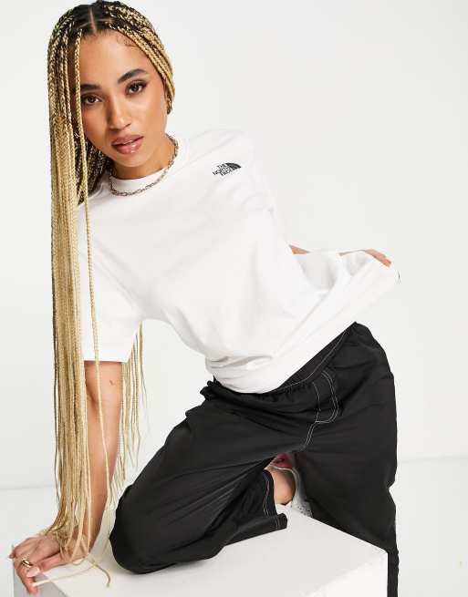 Camiseta blanca Vertical NSE exclusiva en ASOS de The North Face, 2 de 4