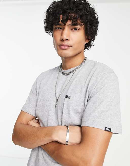 Camiseta blanca y marrón con diseño color block de Vans