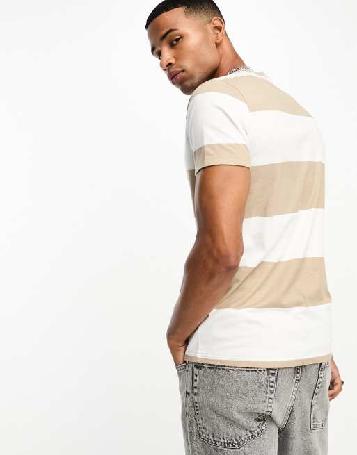 Hollister camiseta blanca discount